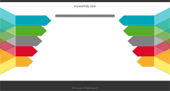 Desktop Screenshot of myworkdy.com